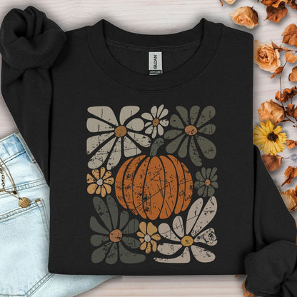 Rustic Fall Pumpkin Sweatshirt