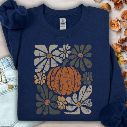 Rustic Fall Pumpkin Sweatshirt