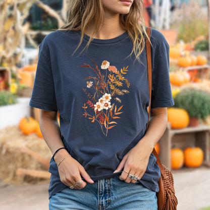 Rustic Folk Art Fox Tee