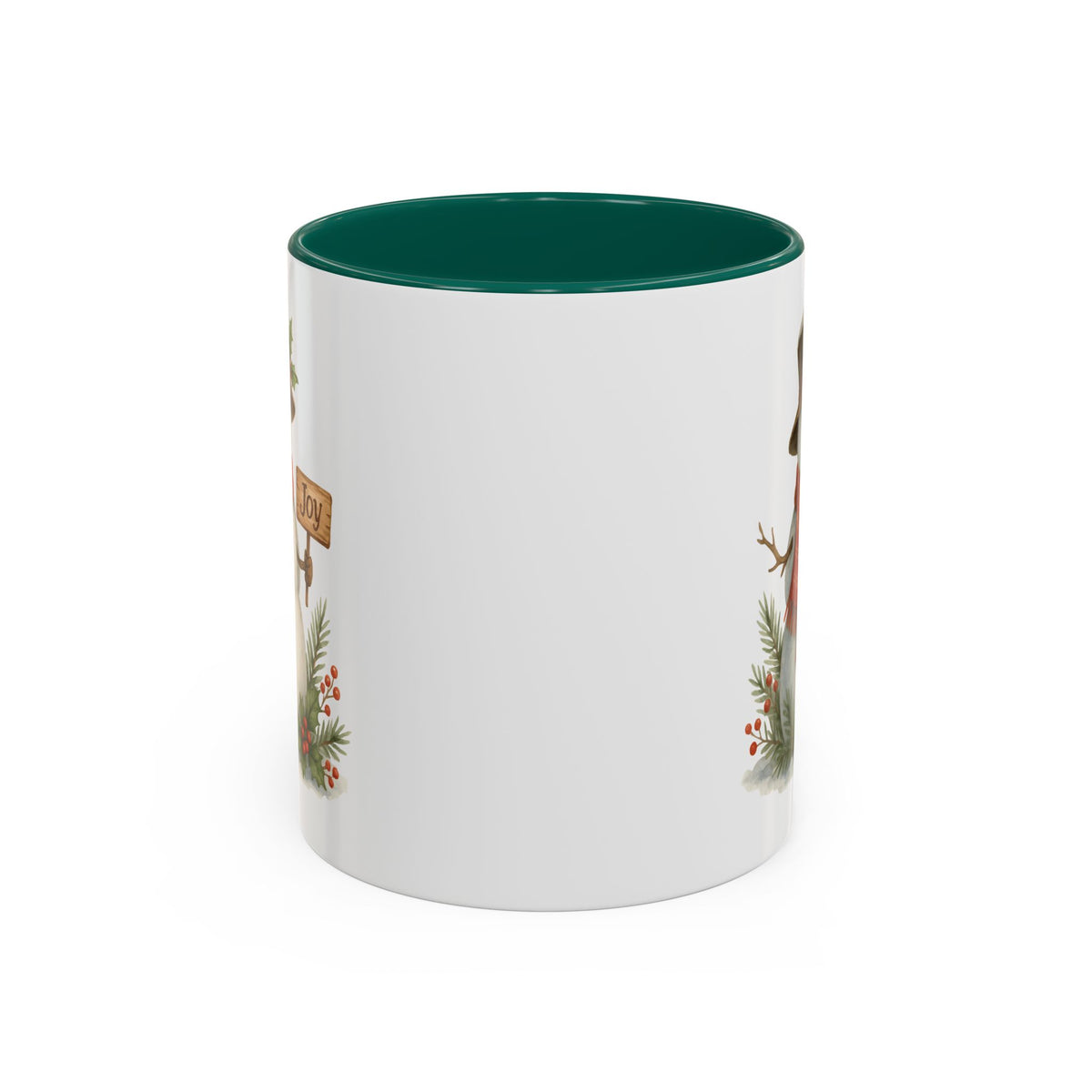 Rustic Joyful Snowman Mug (11/15oz)