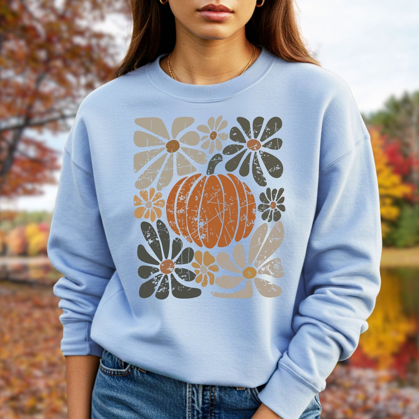 Rustic Pumpkin Sweatshirt