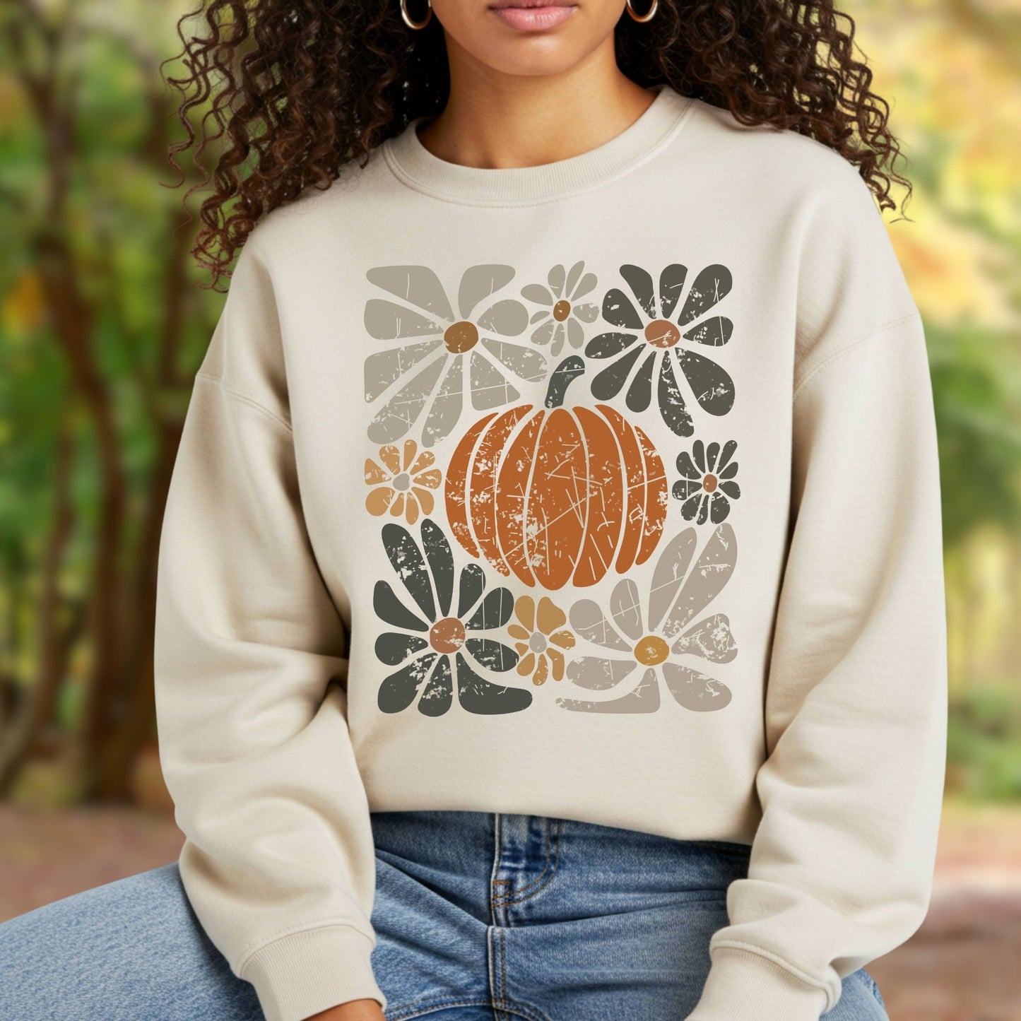 Rustic Pumpkin Sweatshirt
