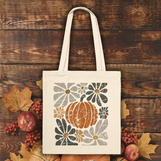 Rustic Pumpkin Tote Bag