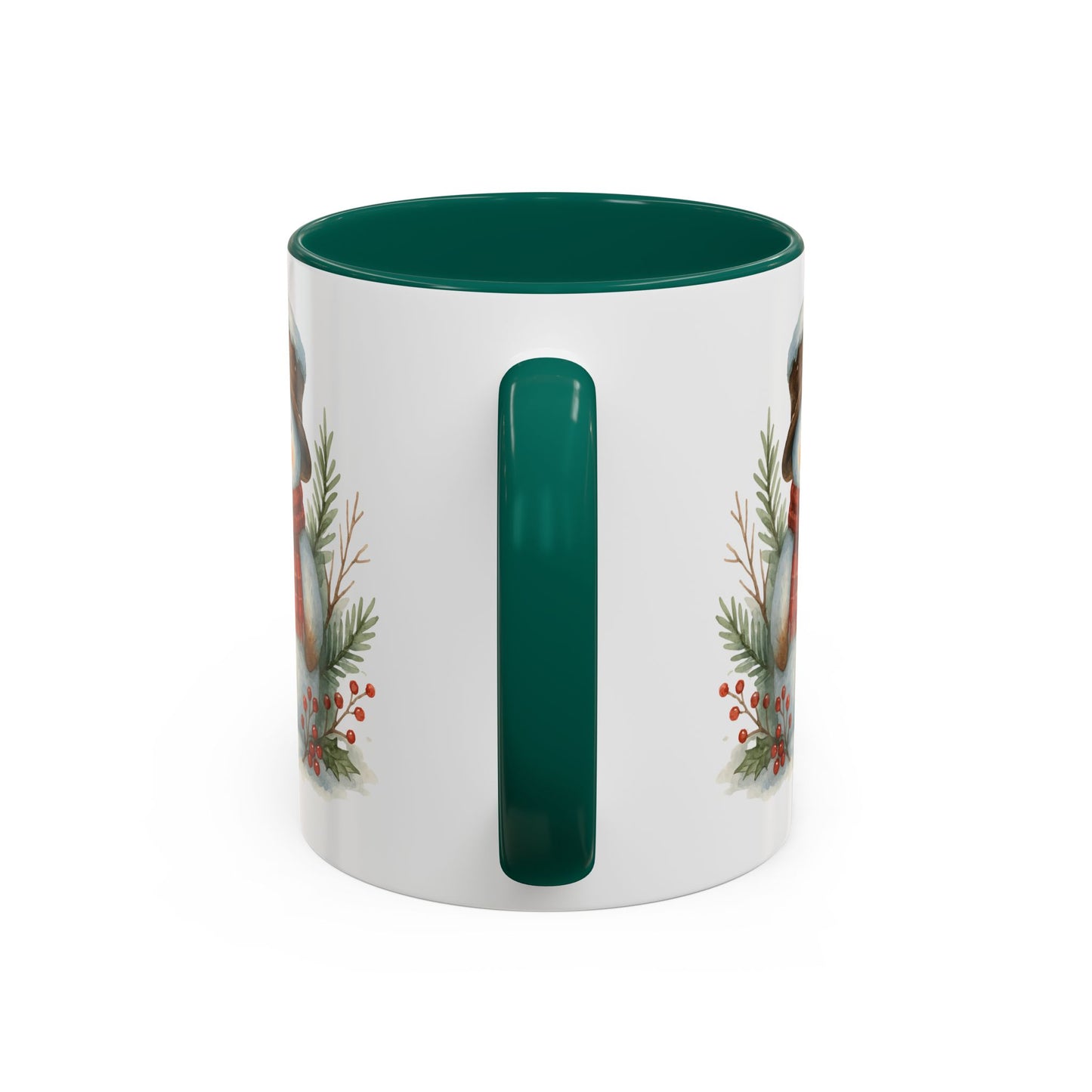 Rustic Snowman with Lantern Mug (11/15oz)