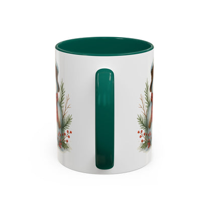 Rustic Snowman with Lantern Mug (11/15oz)