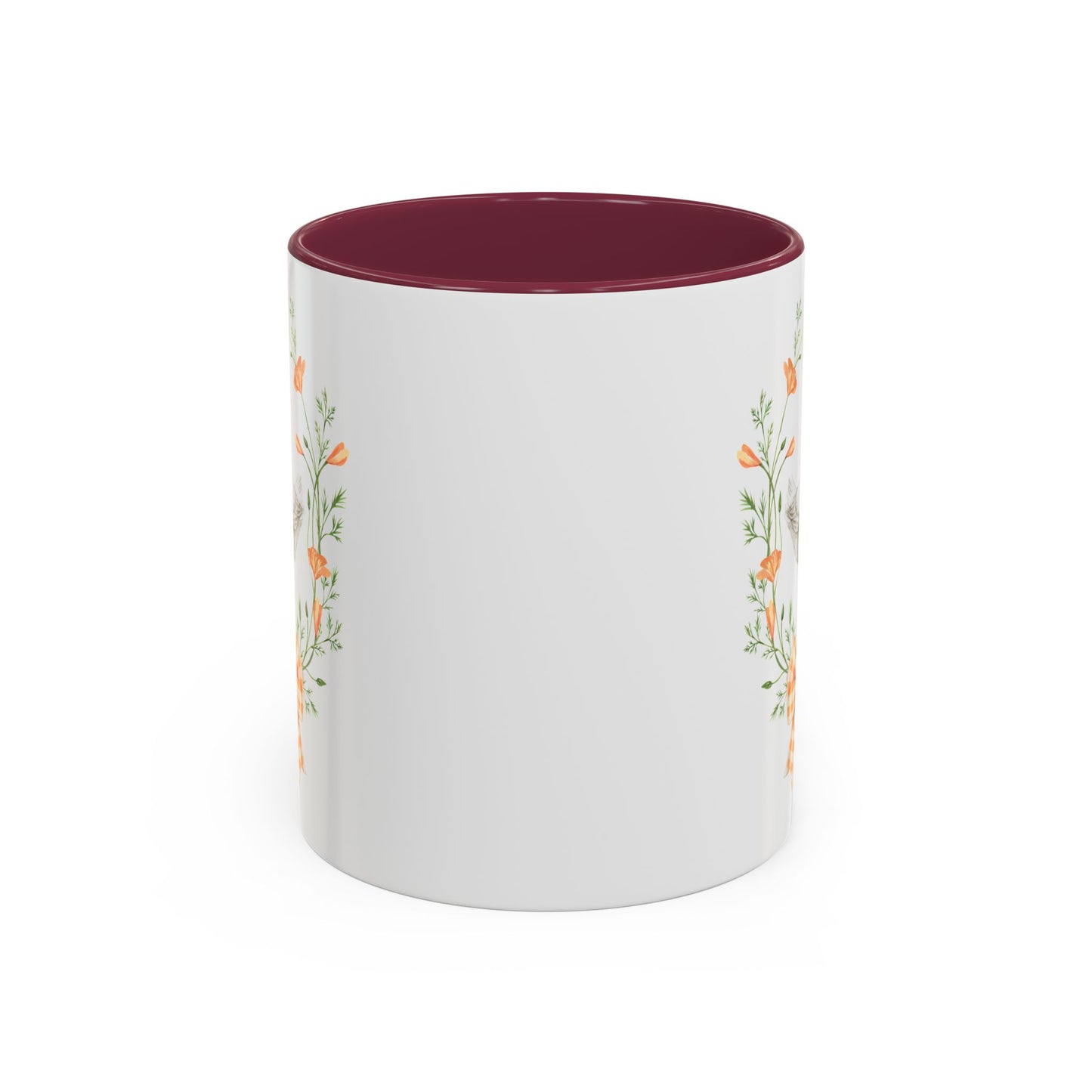 Rustic Spring Farmhouse Goose Mug in Wreath Mug (11oz & 15oz)