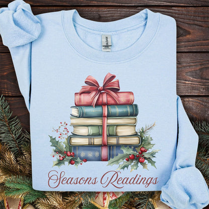 Season's Readings Holiday Books Sweatshirt