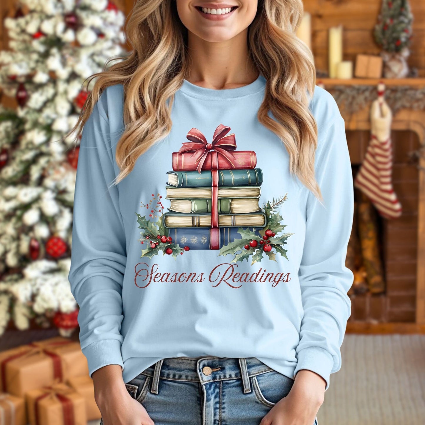 Seasons Readings Long Sleeve Tee