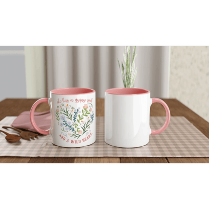 She Has a Gypsy Soul and a Wild Heart Ceramic Mug