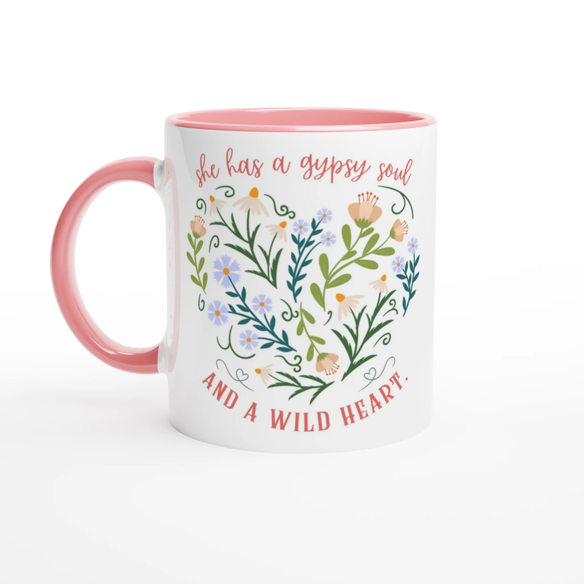 She Has a Gypsy Soul and a Wild Heart Ceramic Mug