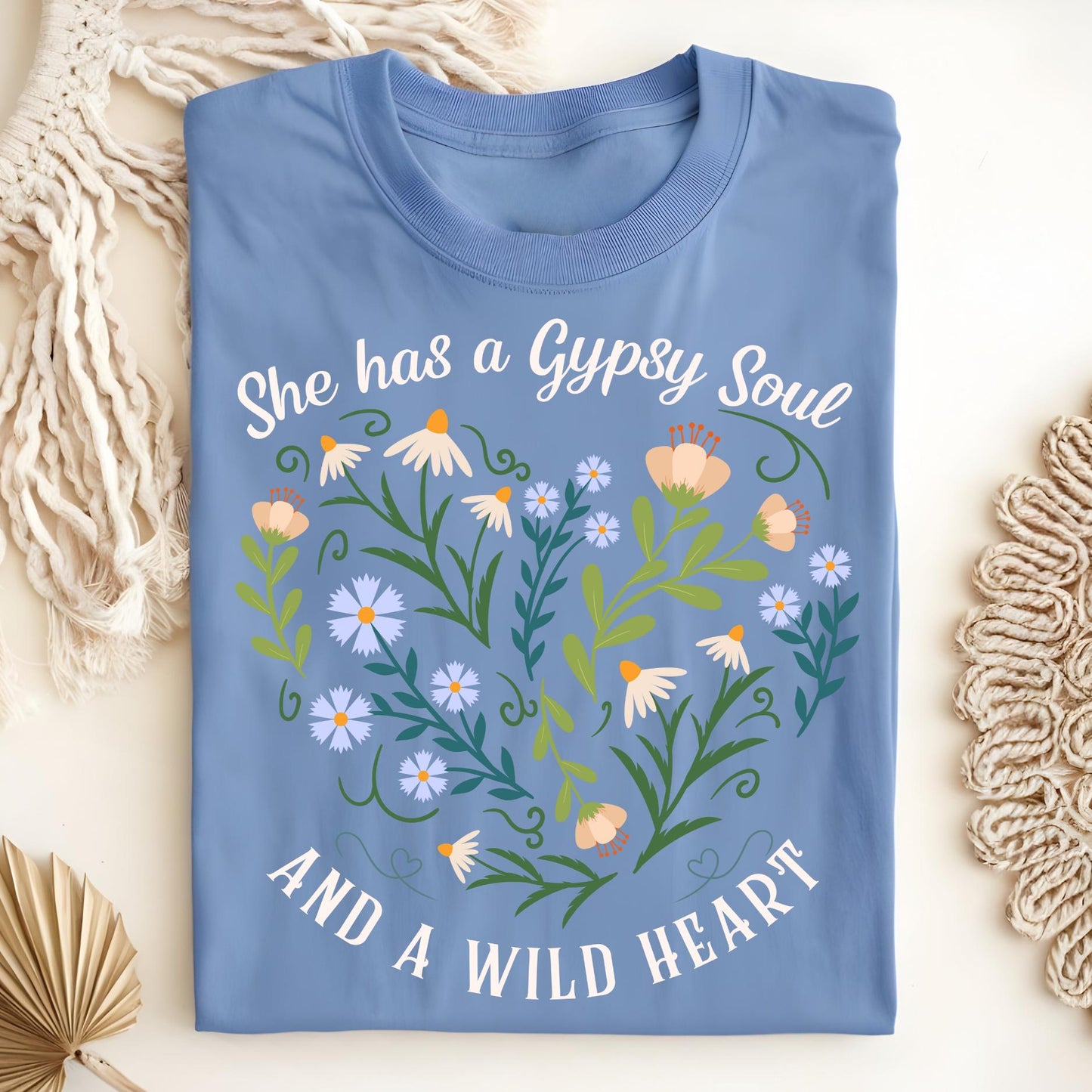She Has a Gypsy Soul and a Wild Heart T-Shirt
