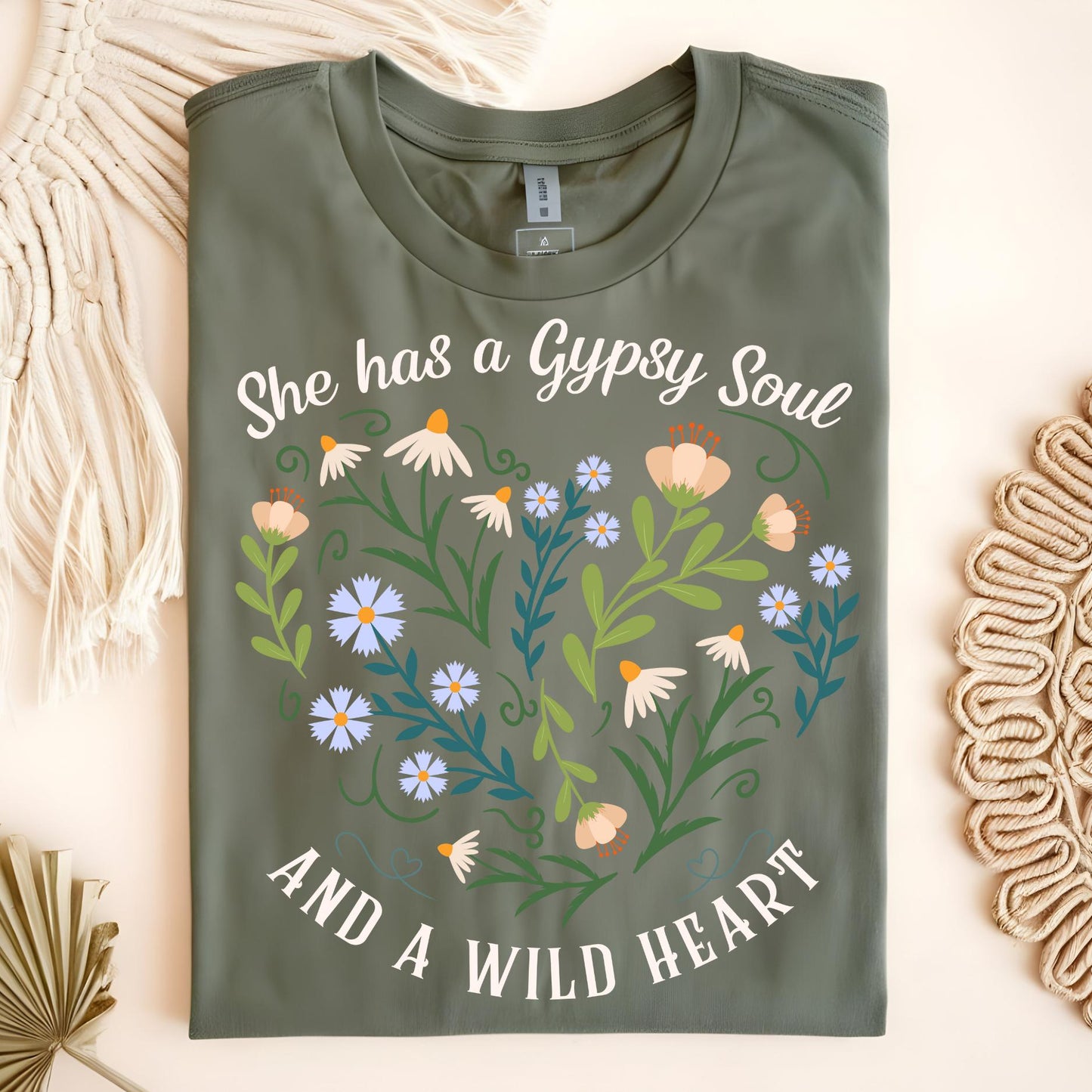 She Has a Gypsy Soul and a Wild Heart T-Shirt