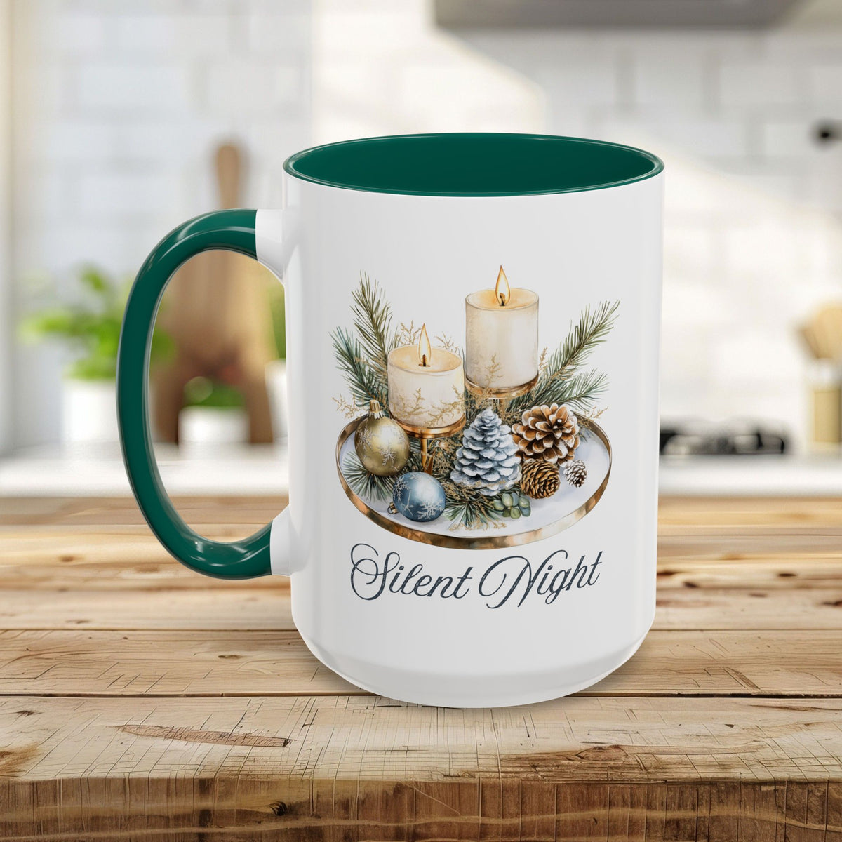 Silent Night Advent Arrangement Mug (11/15oz)