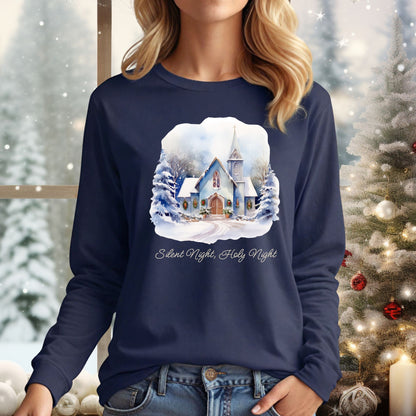 Silent Night Long Sleeve Tee