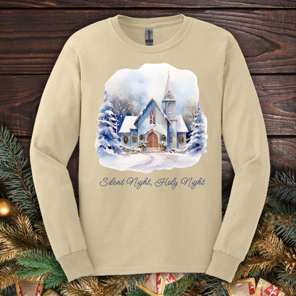 Silent Night Long Sleeve Tee