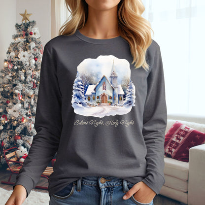 Silent Night Long Sleeve Tee