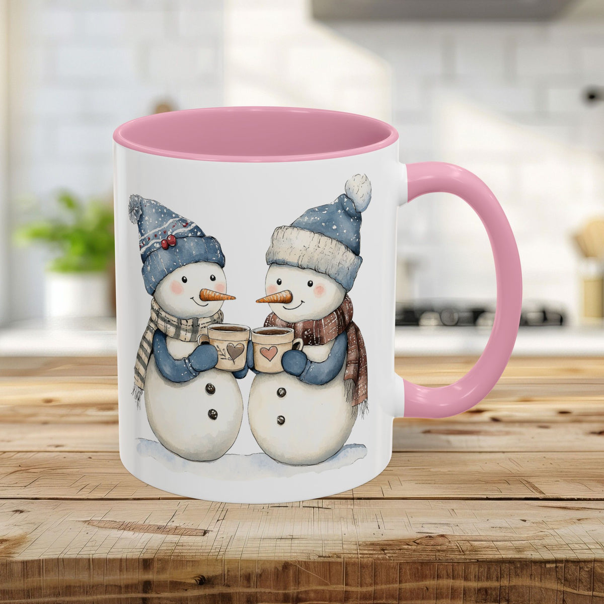 Snow Couple in Love Mug (11/15oz)