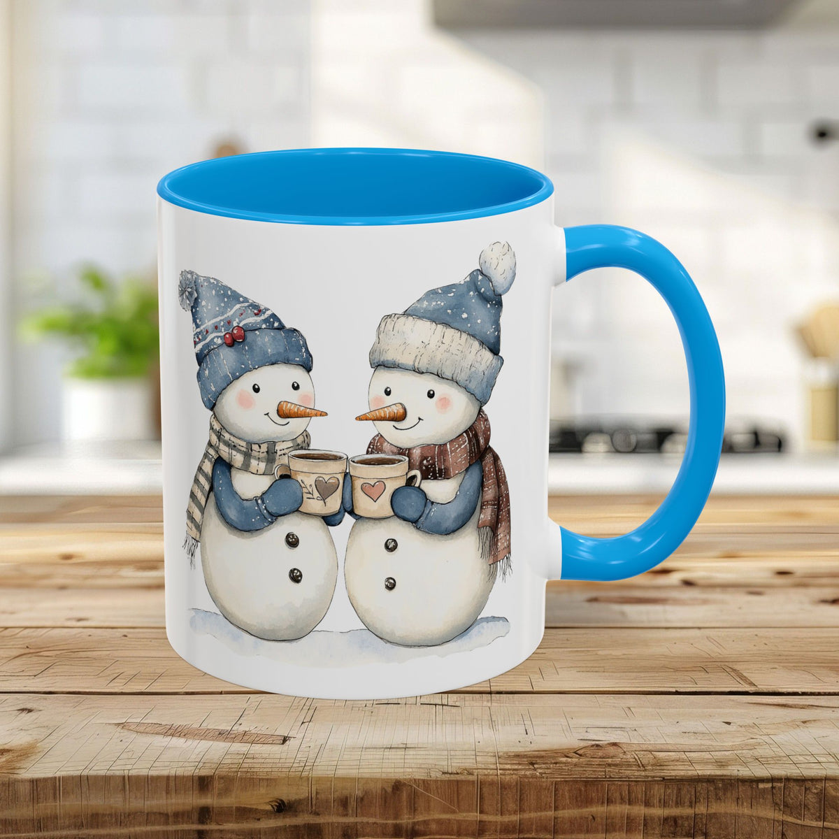 Snow Couple in Love Mug (11/15oz)