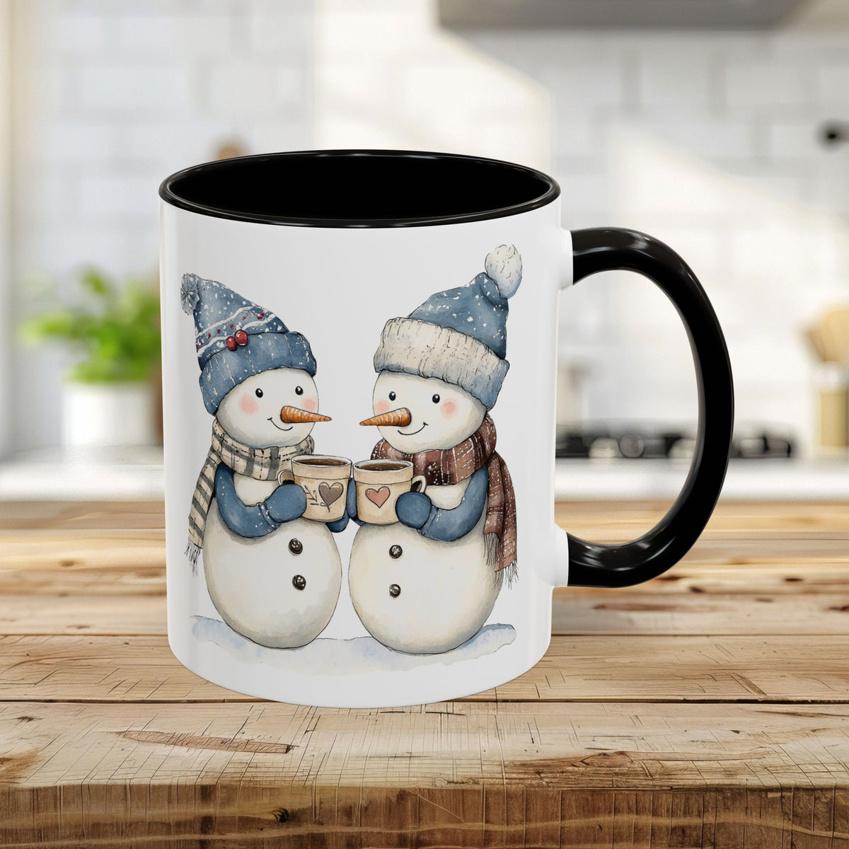 Snow Couple in Love Mug (11/15oz)