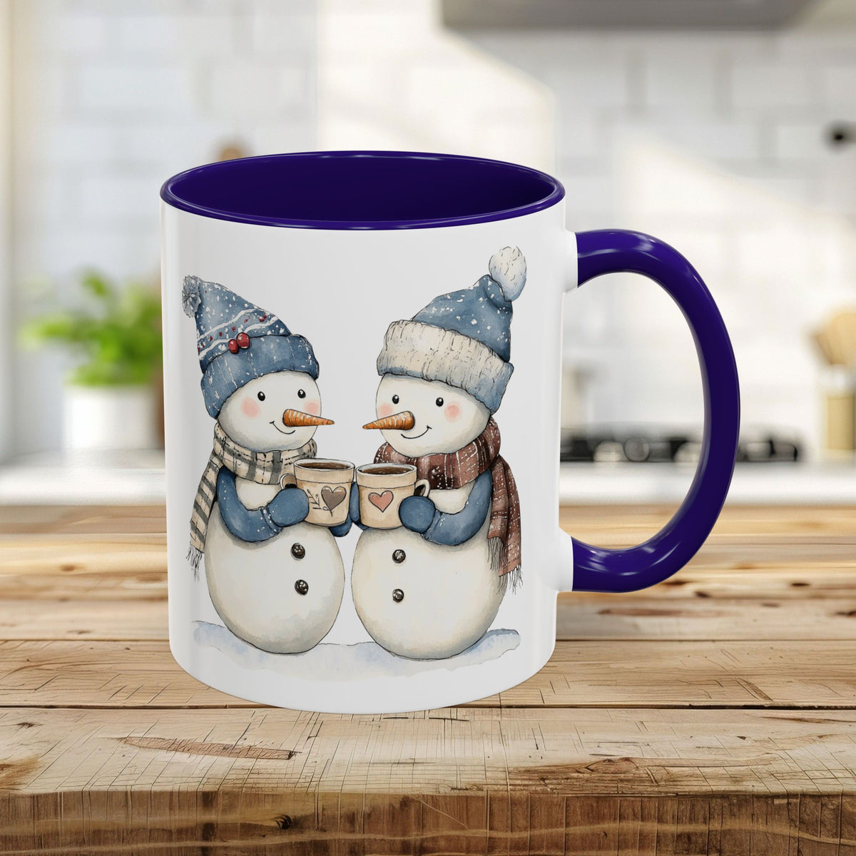 Snow Couple in Love Mug (11/15oz)