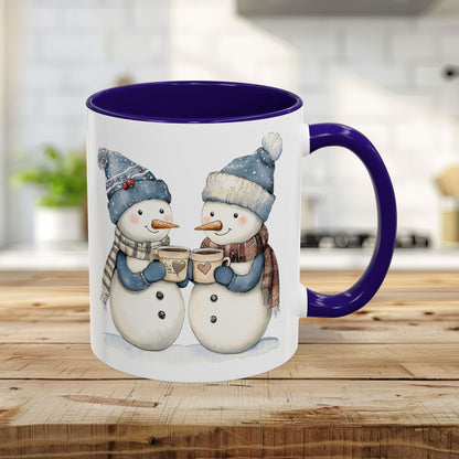 Snow Couple in Love Mug (11/15oz)