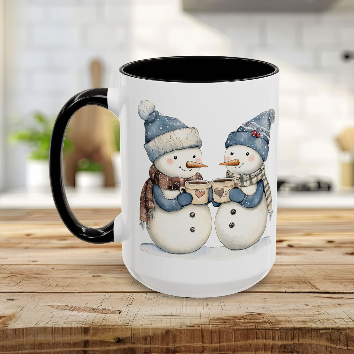 Snow Couple in Love Mug (11/15oz)