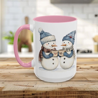 Snow Couple in Love Mug (11/15oz)
