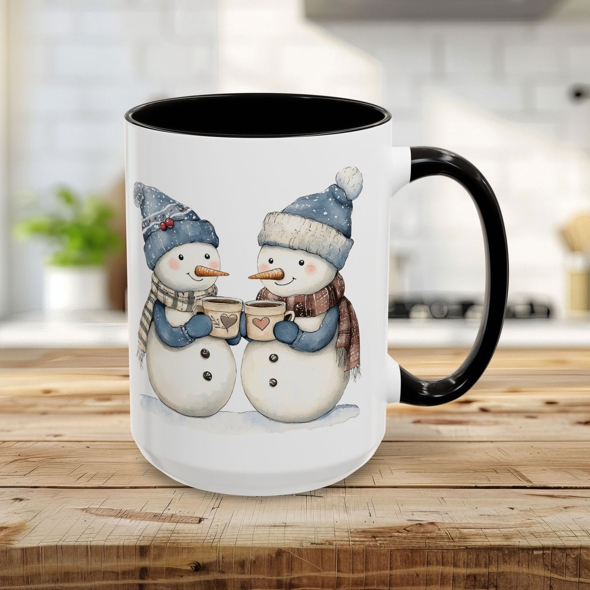 Snow Couple in Love Mug (11/15oz)