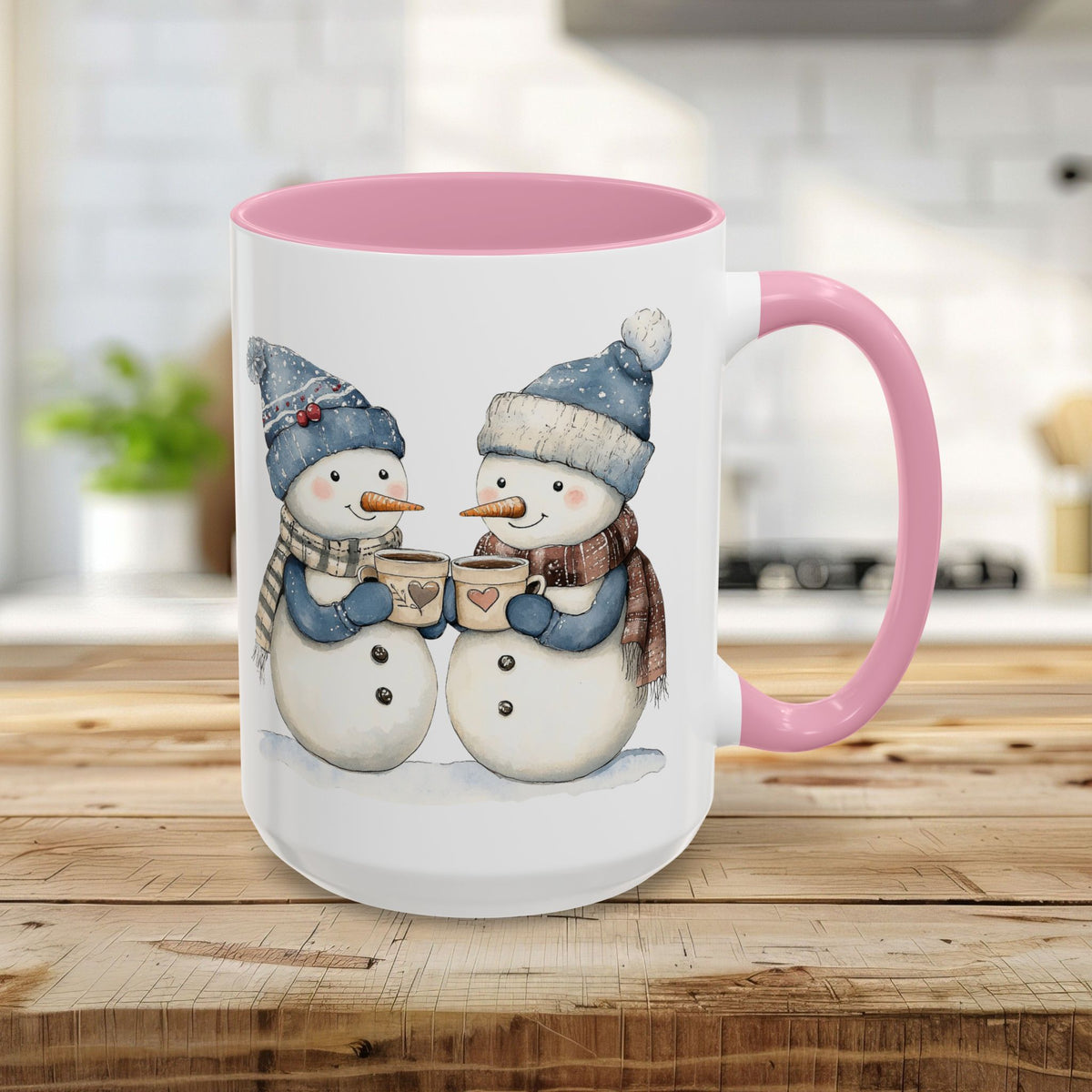 Snow Couple in Love Mug (11/15oz)