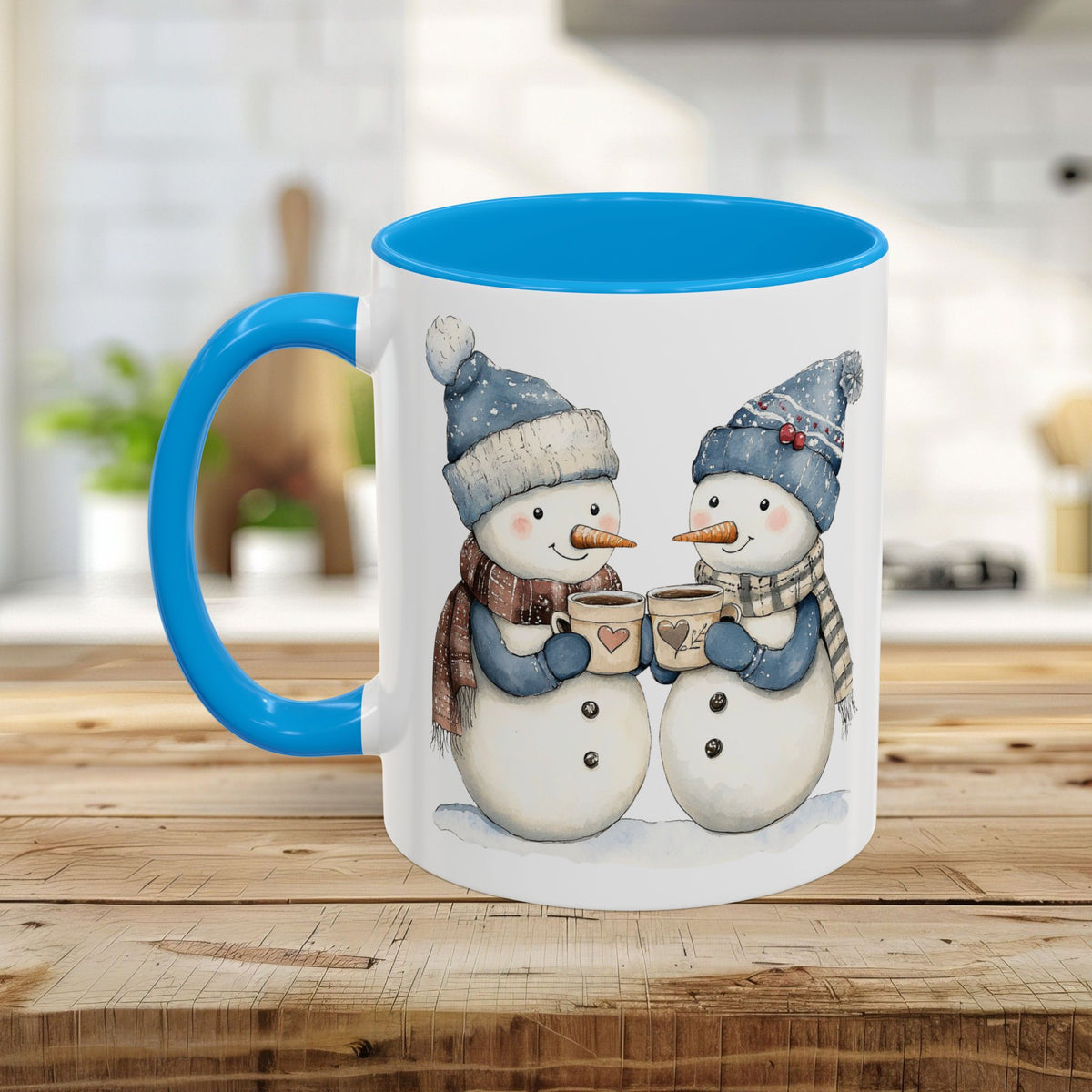 Snow Couple in Love Mug (11/15oz)