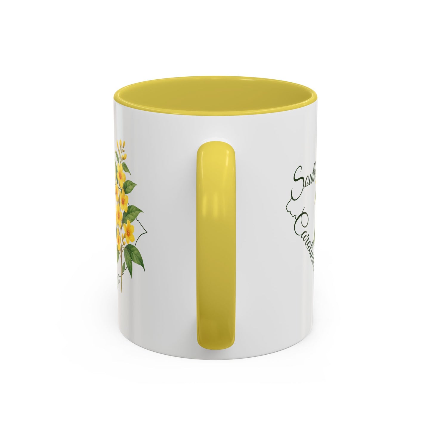 South Carolina State Flower Mug — Yellow Jasmine (11/15oz)