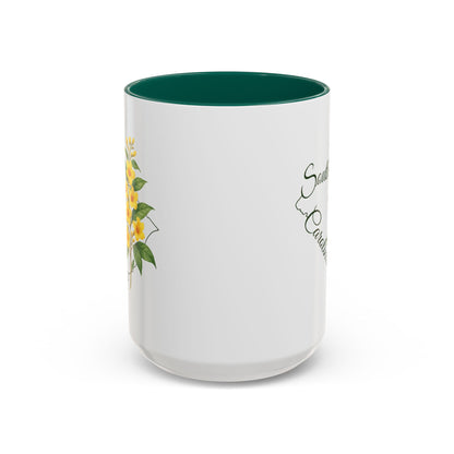 South Carolina State Flower Mug — Yellow Jasmine (11/15oz)