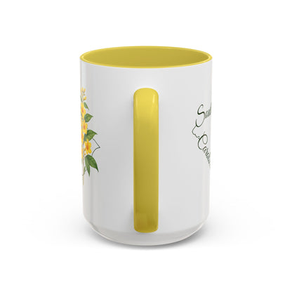 South Carolina State Flower Mug — Yellow Jasmine (11/15oz)