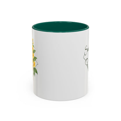 South Carolina State Flower Mug — Yellow Jasmine (11/15oz)
