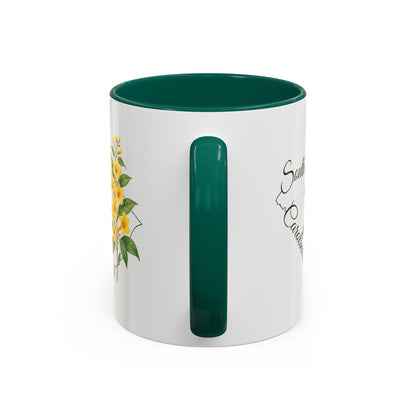South Carolina State Flower Mug — Yellow Jasmine (11/15oz)