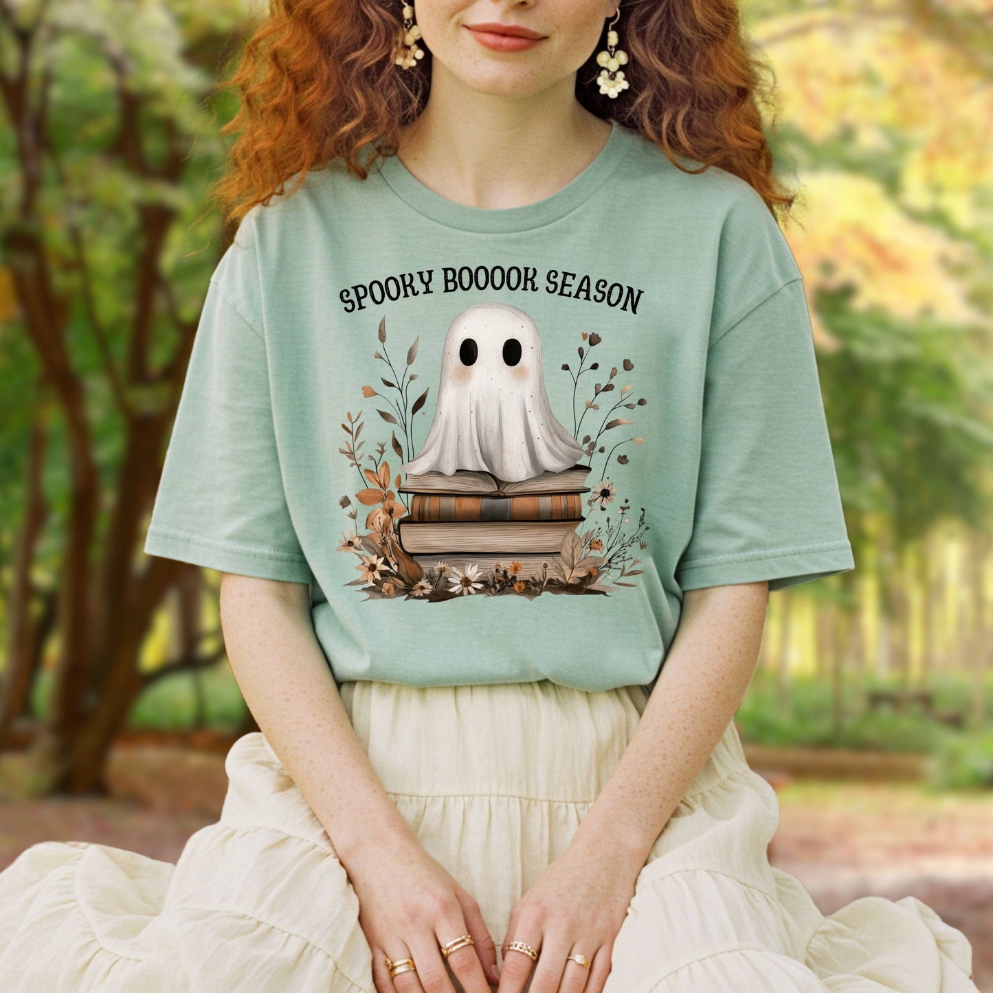 Spooky Book Season Tee