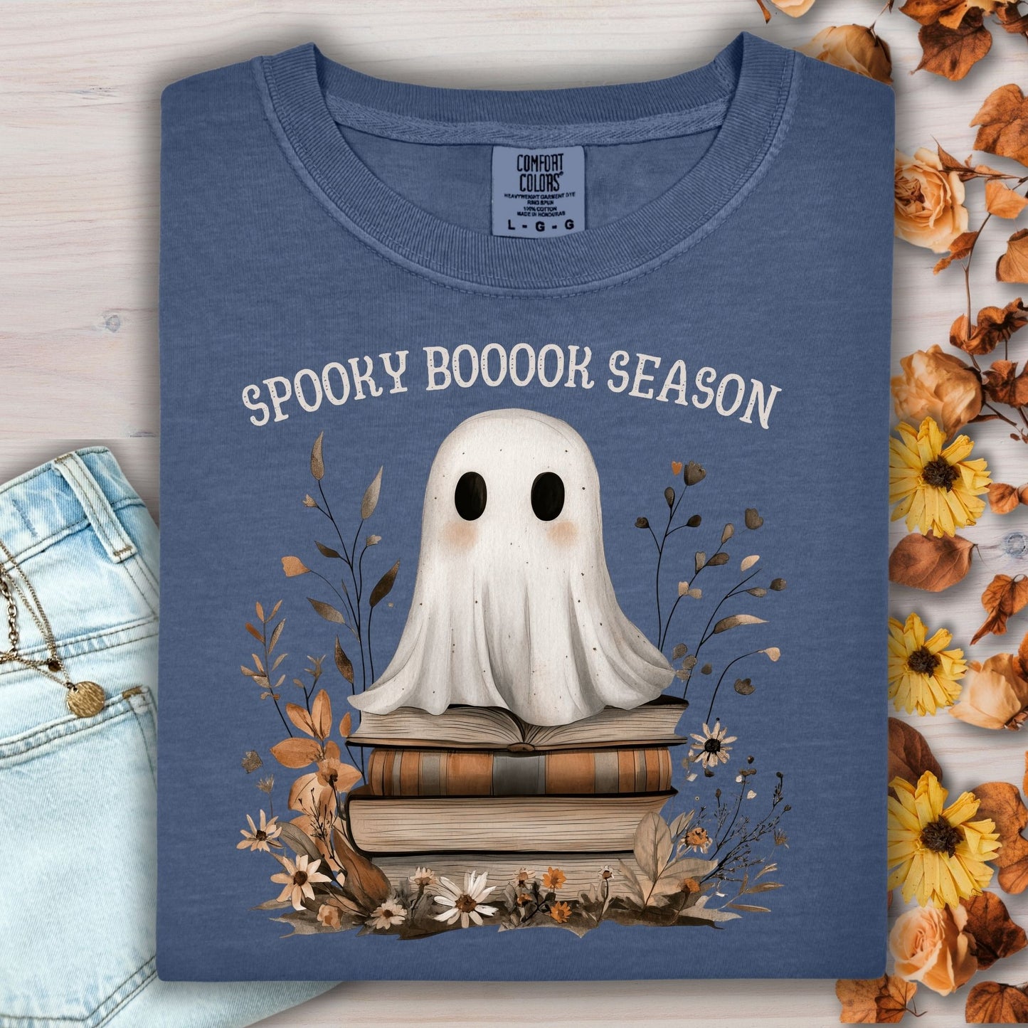 Spooky Book Season Tee