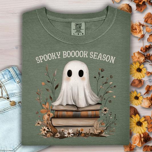 Spooky Book Season Tee