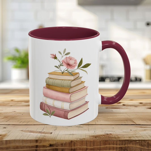 Spring Books and Blooms Mug (11/15oz)