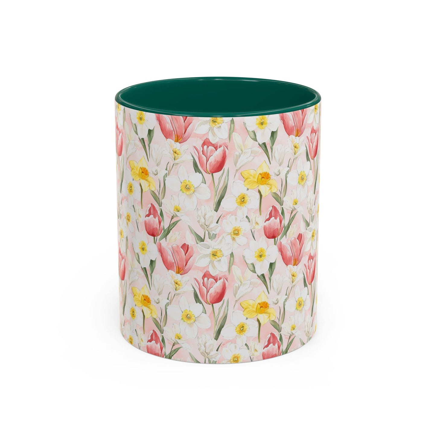 Spring Floral Tulip & Daffodil Mug (11/15oz)