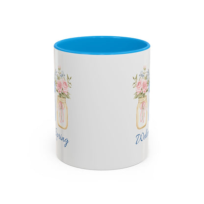 Spring Flowers in Mason Jars Mug (11/15oz)
