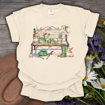 Spring Garden Bench T-Shirt