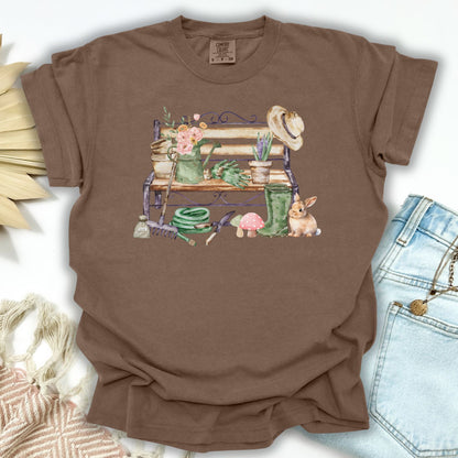 Spring Garden Bench T-Shirt