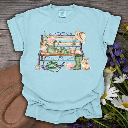 Spring Garden Bench T-Shirt