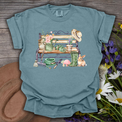 Spring Garden Bench T-Shirt
