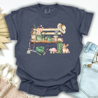 Spring Garden Bench T-Shirt