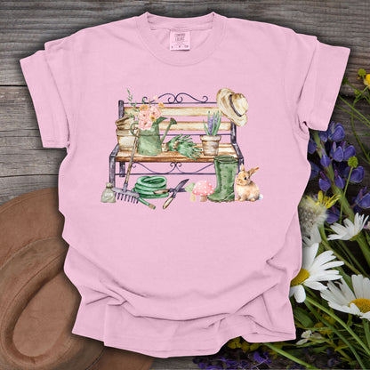 Spring Garden Bench T-Shirt