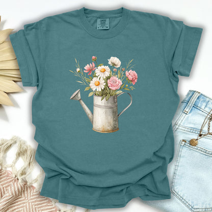 Spring Garden Watering Can T-Shirt