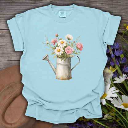 Spring Garden Watering Can T-Shirt