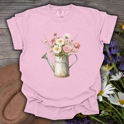 Spring Garden Watering Can T-Shirt